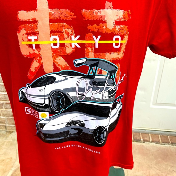 Vibes, Red, Short Sleeve, Shirt, Size M - Picture 2 of 4